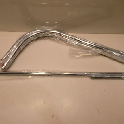 Kingston Brass CC3151 Rectangular Shower Rod for Clawfoot Tub - Polished Chrome