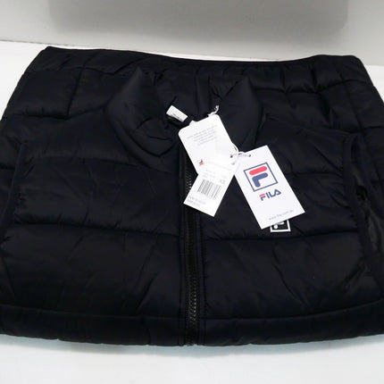 FILA Unisex Adult's Aldo Uni Puffer Jacket, Black, X-Small