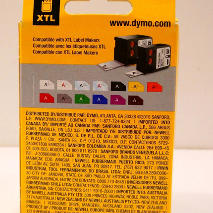 Dymo 1868711 DYMO XTL 2" x 1-9/16" (51 mm x 39 mm) Laminated Wire/Cable Wrap