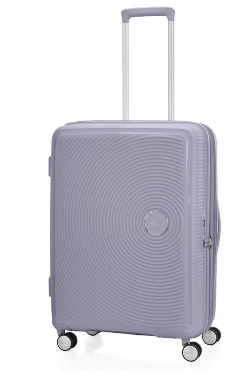 American Tourister Curio 2 Suitcase, Hushed Orchid/Glow, 69cm