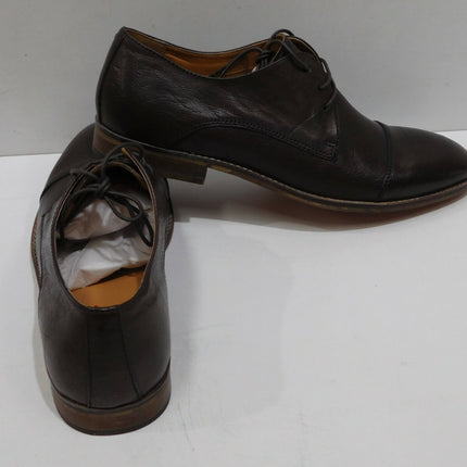 CROFT Men's Ari Lace-Up Flat Shoes, Choc, EU 44 11 US