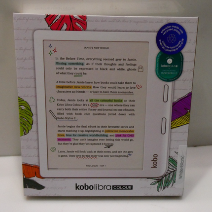 Kobo Libra Colour | Colour eReader | 7” Glare-Free Colour E Ink Kaleido™ 3 Displ