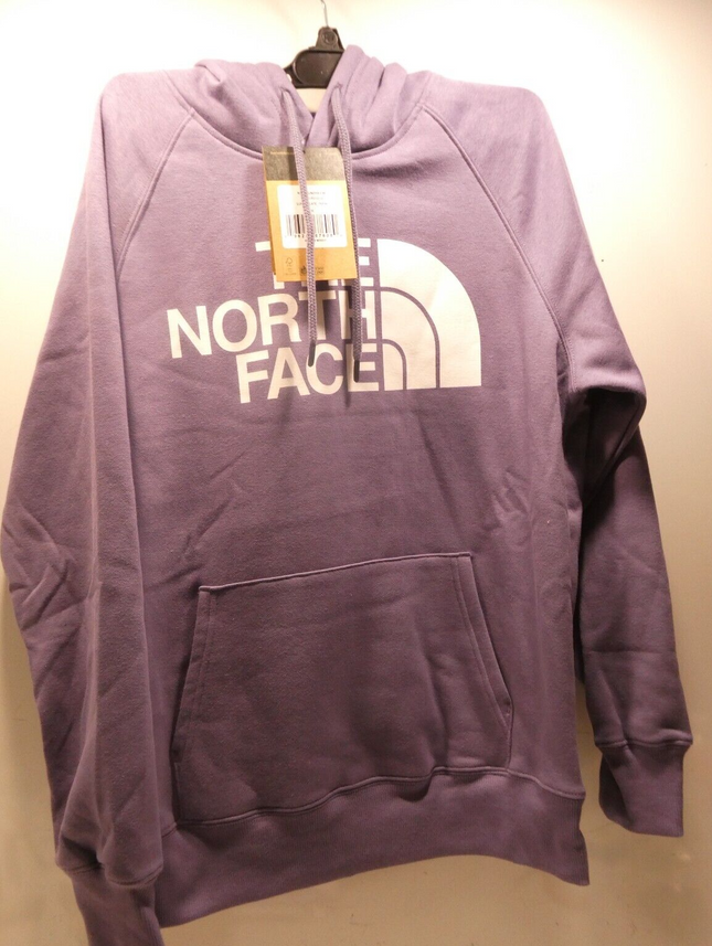 THE NORTH FACE Women's Half Dome Pullover Hoodie Lunar Slate-TNF - Medium