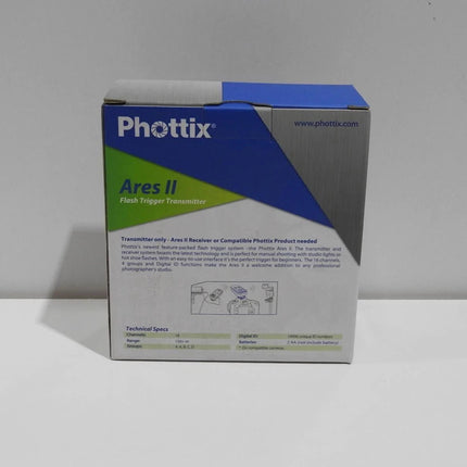 Phottix Flash Trigger Aries II TX Professional Phottix Ares II Flash Trigger