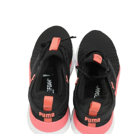 Puma SoftFoam+ Pacer Next Excel Jr Puma Black-Calypso Coral, UK 5 US 6C