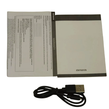 AIWA Soulmate (Black) ABT-110 Portable Bluetooth Speaker with Built-in Mic & TWS