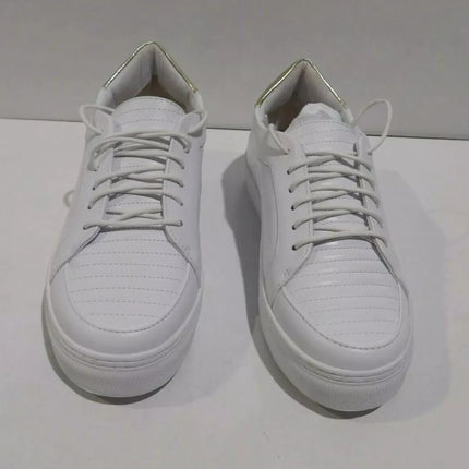 Senso Women's Andy III Leather Trainers - White/Gold 39 EU