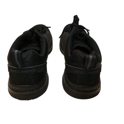 Skechers Men's Work: Arch Fit Slip Resistant Sneaker, Axtell - Black, US 8