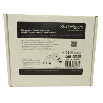 StarTech MACAMDPGBK MacBook Air Accessory Kit