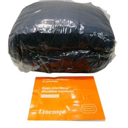 LINENSPA Reversible Down Alternative Comforter and Duvet Insert - All-Season Com