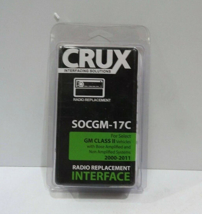 Crux SOCGM-17C Radio Replacement Interface with Chime for GM Class II Bose Ampli
