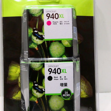2 x HP Genuine 940XL Value Pack Ink 4 Pack