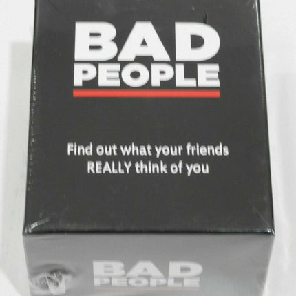 Bad People The Party Card Game You Probably Shouldn't Play Friends Adult Game