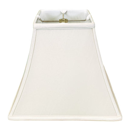 Royal Designs BSO-715-14WH Square Bell Basic Lamp Shade, 7" x 14" x 11.5", White