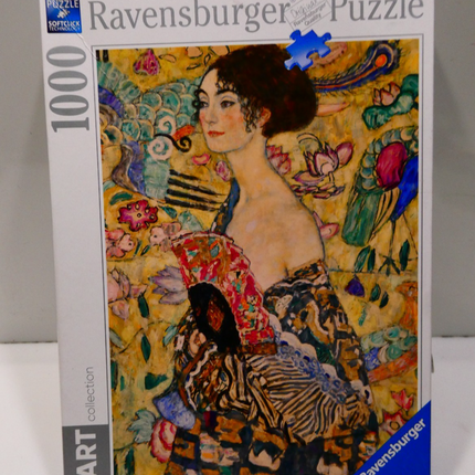 Ravensburger Klimt: Lady with a Fan 1000pc Jigsaw Puzzle