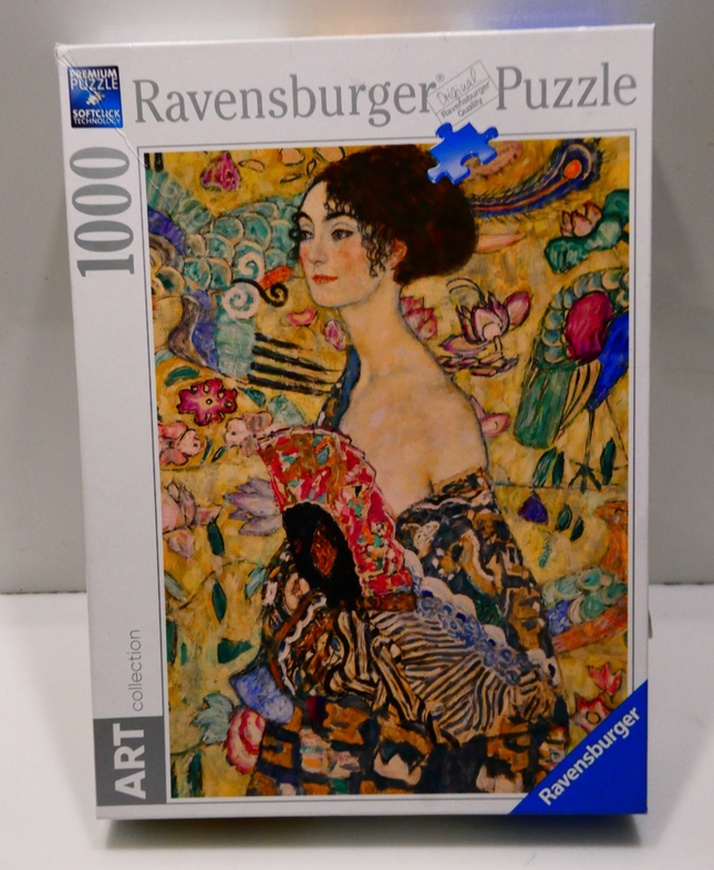 Ravensburger Klimt: Lady with a Fan 1000pc Jigsaw Puzzle