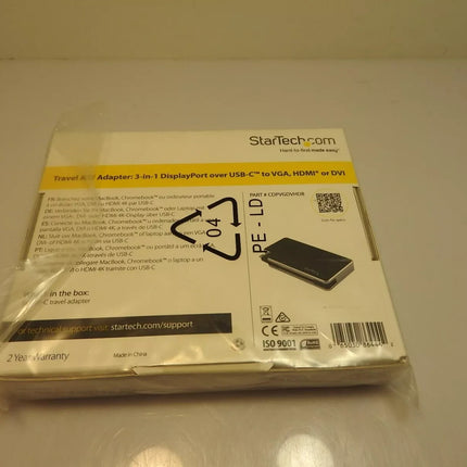 StarTech.com USB C Multiport Video Adapter with HDMI, VGA, Mini DisplayPort or D