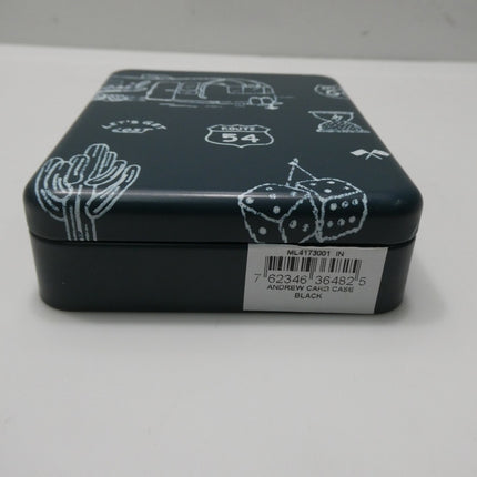 Fossil Andrew Black Card Case ML4173001