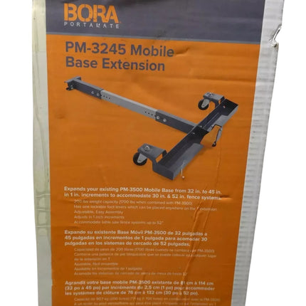 BORA Portamate PM-3245 Mobile Base T-Extension for Bora Portamate PM-3500 or PM-