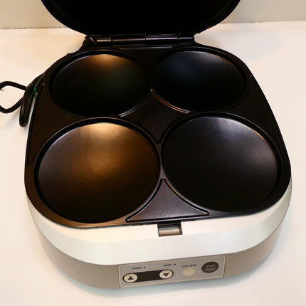 Breville LPC140SIL 2000W Quick Stack Pro Pancake Maker - Silver