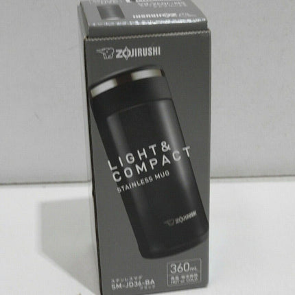 Zojirushi SM-JD36BA Tuff Mug, 12-Ounce/0.36-Liter - Black