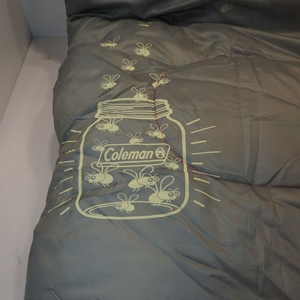 Coleman 1379562 FyreFly Illumi Bug Sleeping Bag, Kids - Pink