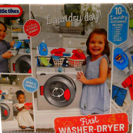 First Washer-Dryer: Interactive Pretend Play Appliance with Sounds