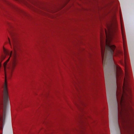 21 x Ellen Tracy Woman's Full T-Shirt RED T-Shirt Size - S