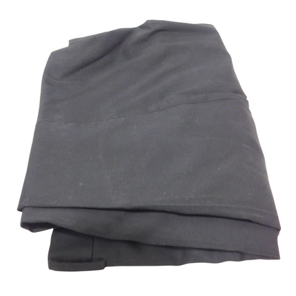 Calvin Klein Men's ACXST600 Super Slim Fit Wool Blend Suit Pant, Black - 76 Regu