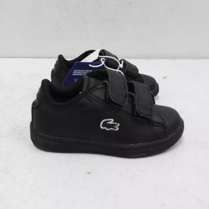 Lacoste Carnaby Evo BL 3 Black Synthetic Trainers Shoes - 5 US