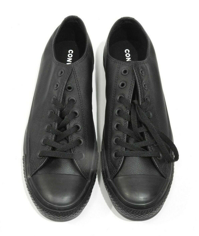 Converse Unisex-Adult Low-Top Black Sneakers - M11.5 W13.5