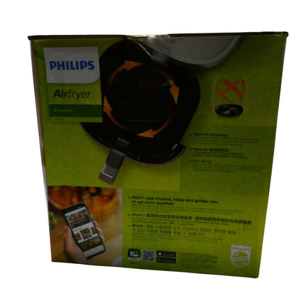 Philips Airfryer Essential with Rapid Air Technology Fry/Bake/Grill HD9200/21