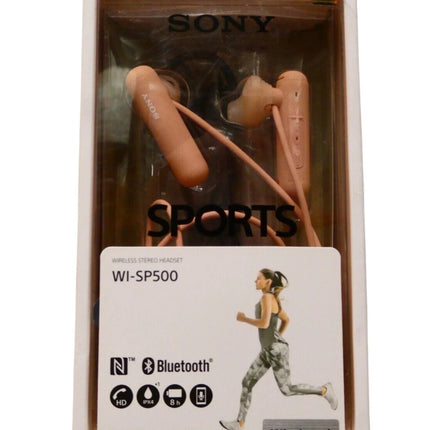 Sony WI-SP500 Wireless in-Ear Sports Headphones - Pink