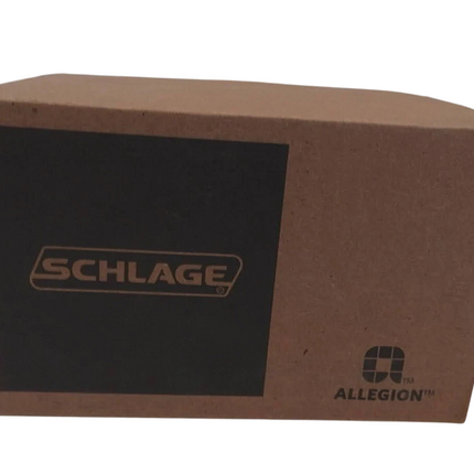 Schlage Residential F10 GEO 619 CAM Georgian Knob with Camelot Rose Passage Lock