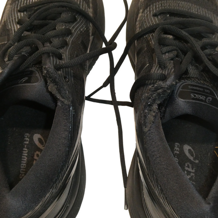 ASICS Gel-Nimbus 21 Men's Running Shoes, Black/Black, 10 US