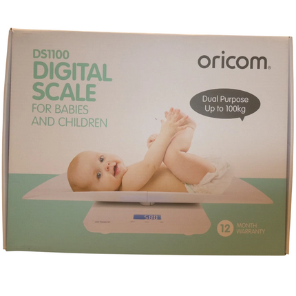 Oricom Digital Baby Weight Scale - Dual Mode, Infant Scale with Pounds and Ounce