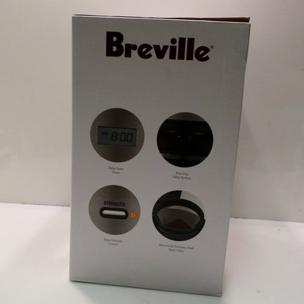 Breville the Aroma Style Electric Drip Coffee Maker, Brushed Stainless Steel, LC