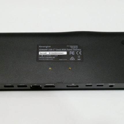 Kensington SD4600P USB-C Dock With Power Delivery