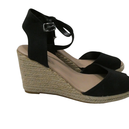 Sandler Women's Aloha Fashion Sandals, Black Linen, 10 AU (40 EU)