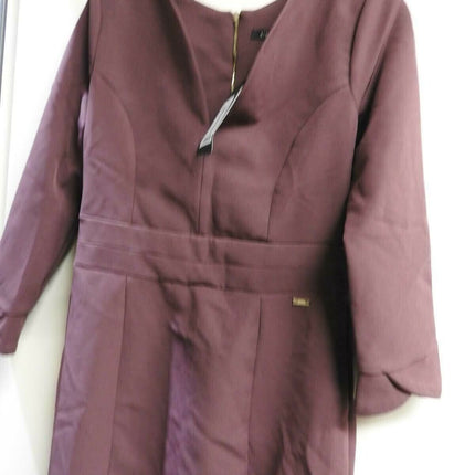 Armani Exchange Women's Dress 3/4 Sleeve, Wine, Size - 6