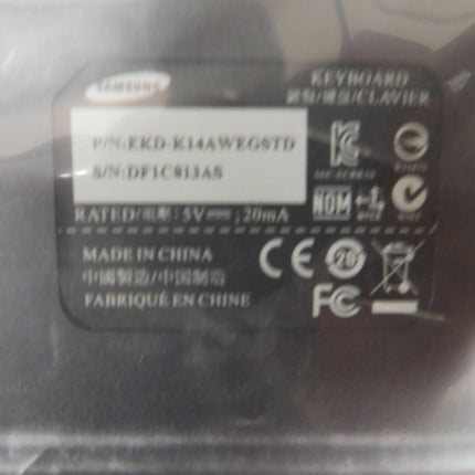 Samsung Galaxy Tab 10.1" Keyboard Dock White EKD-K14AWEGST