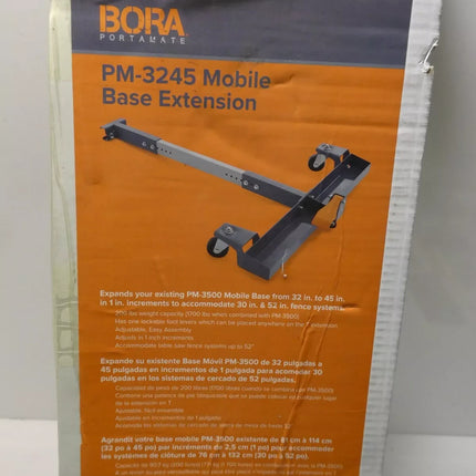 BORA Portamate PM-3245 Mobile Base T-Extension for Bora Portamate PM-3500 or PM-