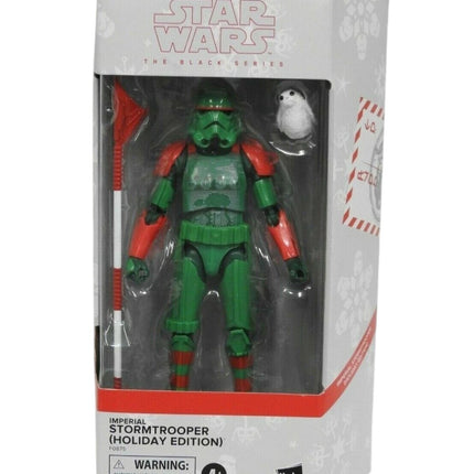 Star Wars The Black Series Imperial Stormtrooper (Holiday Edition) Toy