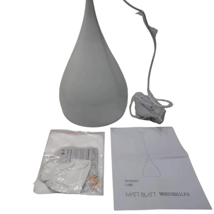 Matt Blatt Benjamin Hubert Spinning BH1 Pendant Light MBBENBH1LPA