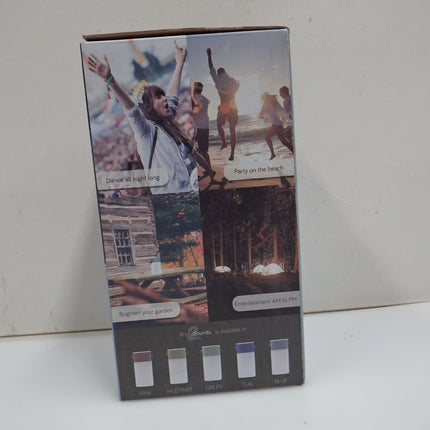 Lava BrightSounds 2 Wireless Bluetooth Speaker W/LED Lamp/Powerbank Charger