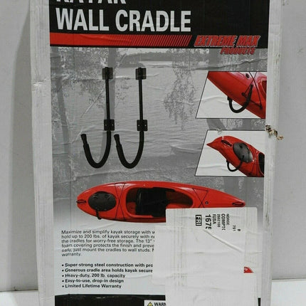 Extreme Max 3005.3474 Kayak Wall Cradle Set