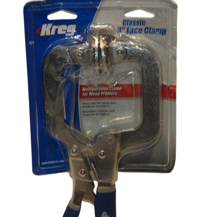 Kreg CLASSIC FACE CLAMP 3" Reach, Increased Clamping Capacity