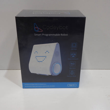 Makeblock CodeyBot Programmable Robot, White (MB99800)