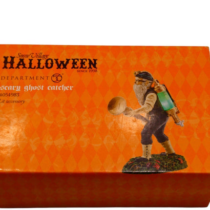 Department 56 Snow Village Halloween Scary Ghost Catcher 4054983