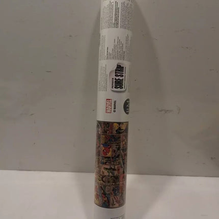 RoomMates JL1290M Ultra-Strippable Marvel Classics Comic Panel Mural, 6-Feet x 1